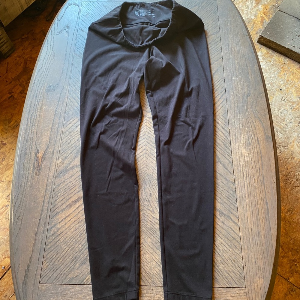 Feline Black Activewear Leggings